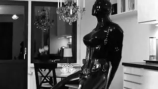 Bizarre Beauty - Latex doll gets a treat from Mistress