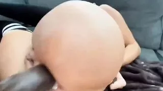 white girl does anal with black guy