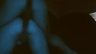 Some bro busting a nut in chubby girls pussy.