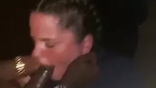 Blowing A BBC Hard. Milf Teacher gives BJ Lessons, Sloppy Oral.