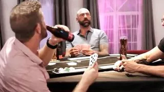 Poker night with Casey