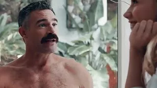 Pretty blonde gets licked and fucked