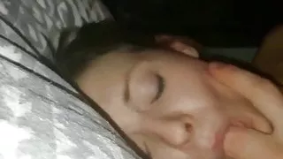 Elle jouit si fort en direct