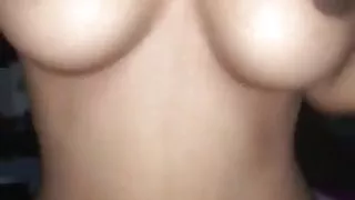 SG Malay girl riding boyfriend