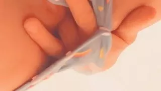 My Teen Cousin Leotard ! Masturbate my small PUSSY love it