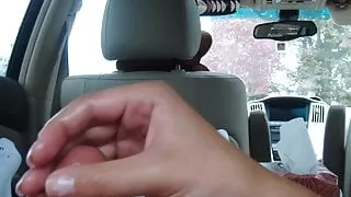 Debbie blowing me in the back :)