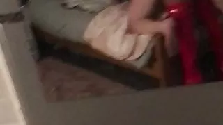 Crossdresser Sacha fucking her guy