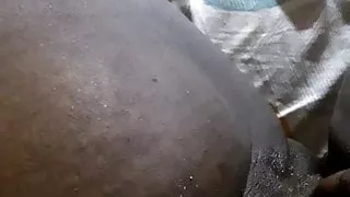 Bbw masturbates solo