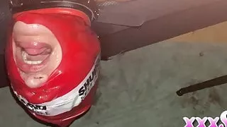 Pissing and Cum in my mouth by stranger while I am blindfold