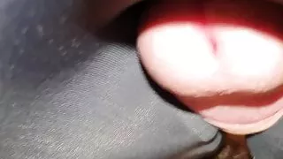 Wanking in Adidas Swimsuit