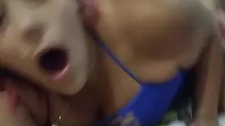 Fucking my Italian wife hard in the ass making her get loud!