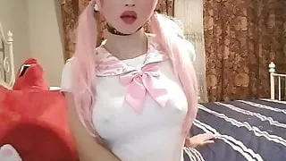 Zuhause entspannen und mit meinem Ding spielen