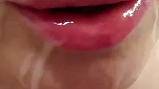 The Ultimate Cum in Mouth Close-Up