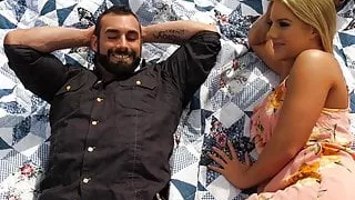 A little chocolate into the threesome