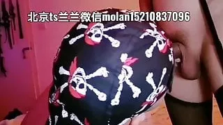 Asian Ladyboy is a fucker fucking in the ass and pissing