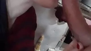 Blowjob in sauna, married blyad Sveta Kiev