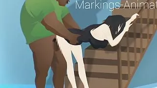 Hentai wife fucked by BBC dude! Animation  by Markings Anima