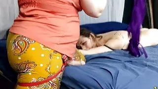 Transvestite male is flogged and spanked