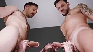 Saverios first DP (with Gaucho and Mario Galeno)