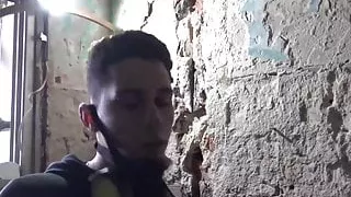 Pierced Latino ass drilled bareback by throbbing cock hunk