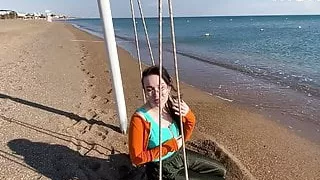 I met a girl on the beach and fucked her in my hotel room.