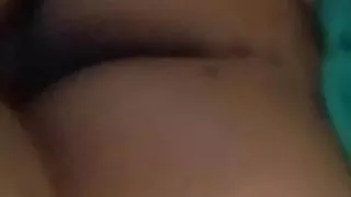 Early Morning Creampie: Ebony Granny