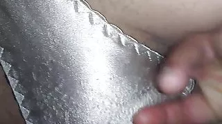 Tocandola con su calzonsito de satin