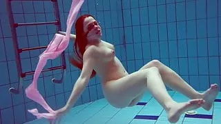 Hottest underwater sex with tight babe Simonna