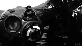 Bizarre Beauty - Latex doll gets some pleasure.