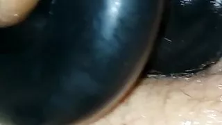 Red lingerie, stretching anal, part 3 angle 1