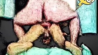 Daddy Bear gives his all