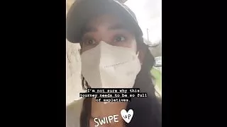 AJ Lee shows her newest comic books