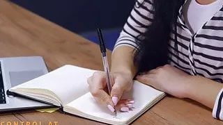 Verona prefers anal sex to studying and you're here to help