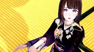 Commander sex with Amagi 01