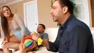 He is going to ravage every hole I have while you watch