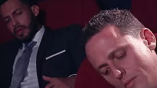 MENATPLAY Latino Viktor Rom Anal Fucks Businessman In Suit