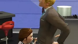 Hot French Maid Gets Fucked By Her Boss On His Desk