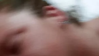 Milf getting fired up from da back