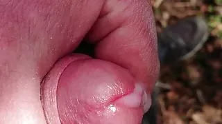 Und wieder outdoor gewichst