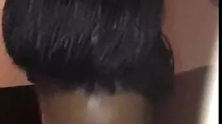 Exceptional black babe sucks like a queen