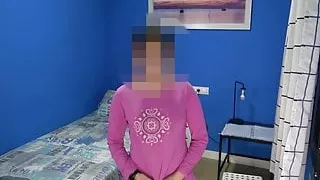 She films her dirty roommate eating a BBC!