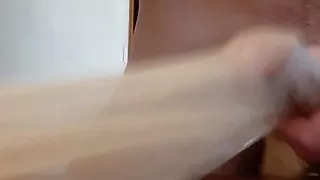 Cum on Silky Pantyhose for an other useres Wife!