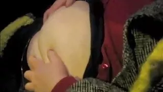 SSBBW after buffet belly rub