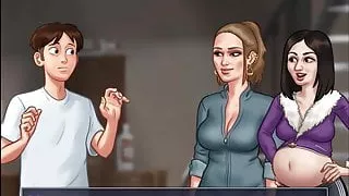 Summertime Saga 0.20.8 - See the pregnant hoes (part 12)