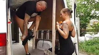 Deutsche Amateure, irgendwo in Hamburg