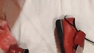 Maresa Stinky Feet ,red Shoes