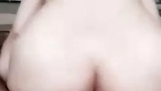 Iranian girl with a big ass rides dick