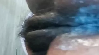 Mme. Katt sloppy pussy after I fucked her for breakfast