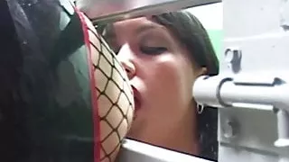 Shiny Sluts RubberDoll & Megan Jones Are Lesbians In Latex!