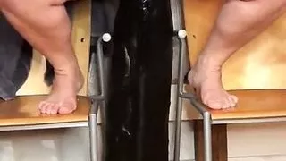 extremely huge dildo